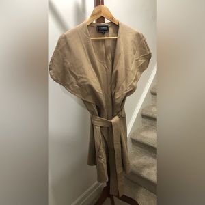 Le Chateau Sleeveless Trench Coat
